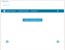 Tablet Screenshot of biberticket.de